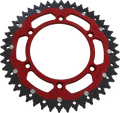 MOOSE RACING Dual Sprocket - Red - 48 Tooth 1210-897-48-13X
