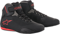 ALPINESTARS Sektor Vented Shoes - Black/Gray/Red - US 7.5 251561813175