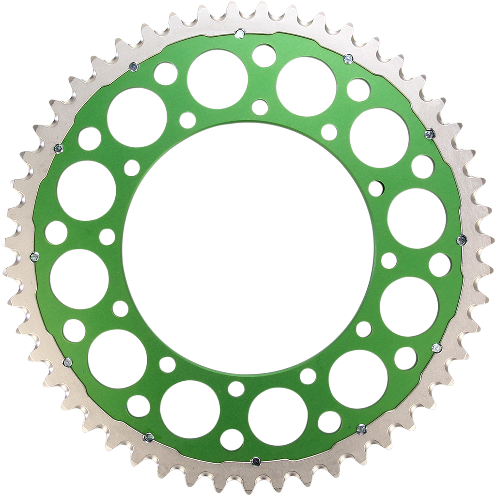 RENTHAL Twinring™ Rear Sprocket - 51 Tooth - Green 112052051GPGN
