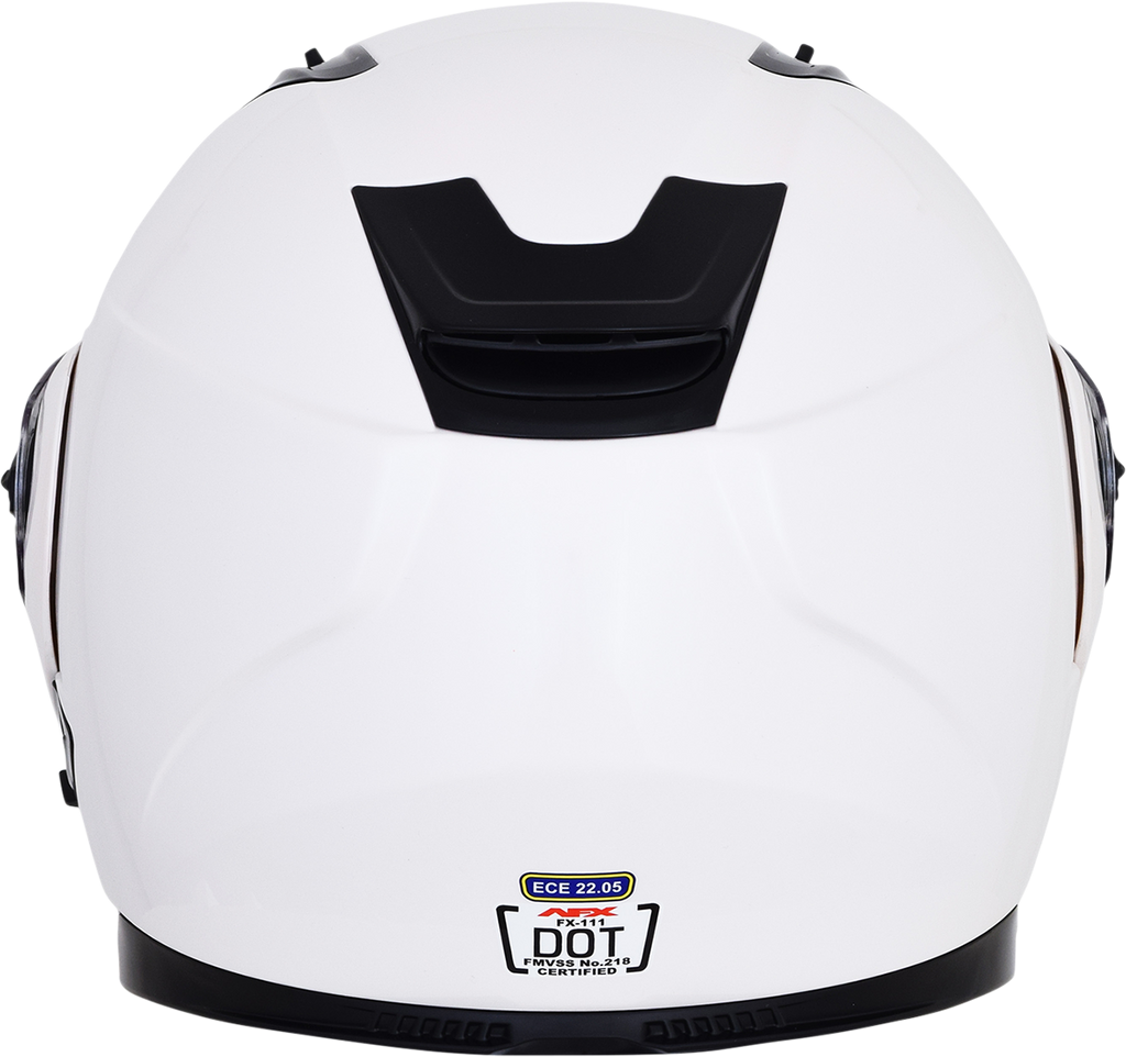 AFX FX-111 Helmet - Pearl White - Small 0100-1794