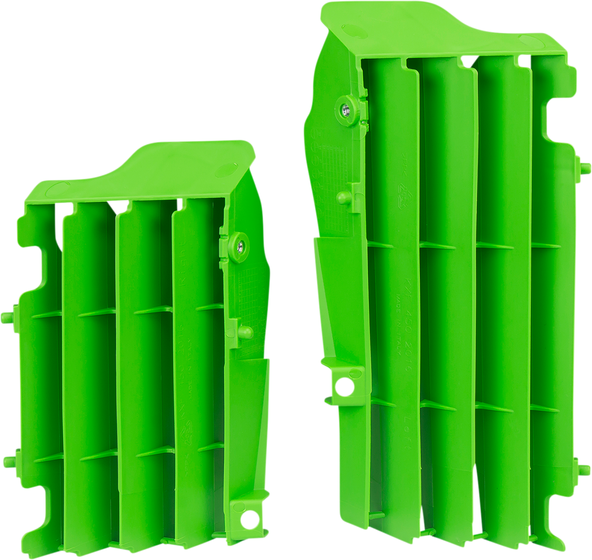 UFO Radiator Louvers - Green - KXF450 AC02471