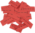 DRAG SPECIALTIES Heat Shrink tube - 25PK - Red E25-0092K5