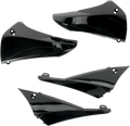 UFO Upper Radiator Shrouds - Black YA04823-001