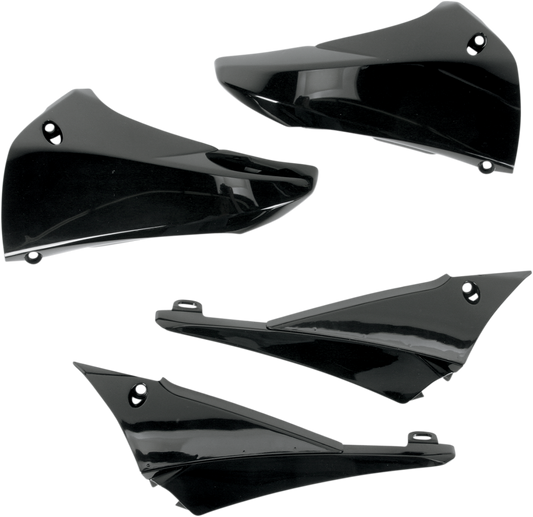 UFO Upper Radiator Shrouds - Black YA04823-001