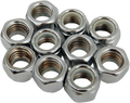 DRAG SPECIALTIES Nuts - Nylon - Chrome - 7/16"-14 MPB279