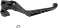 DRAG SPECIALTIES Clutch Lever - Wide Blade - Slotted - Black H07-0602MB-C