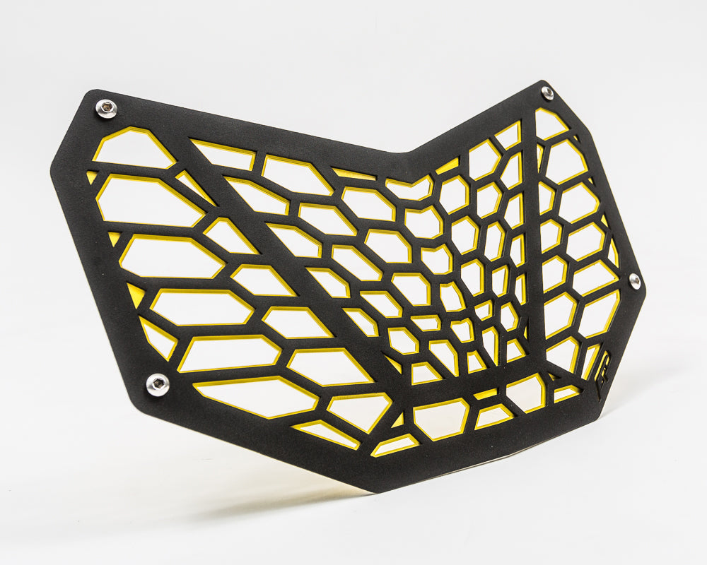 Agency Power Premium Grill Can-Am Maverick X3 | Black and Yellow