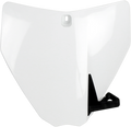 UFO Front Number Plate - White HU03355041