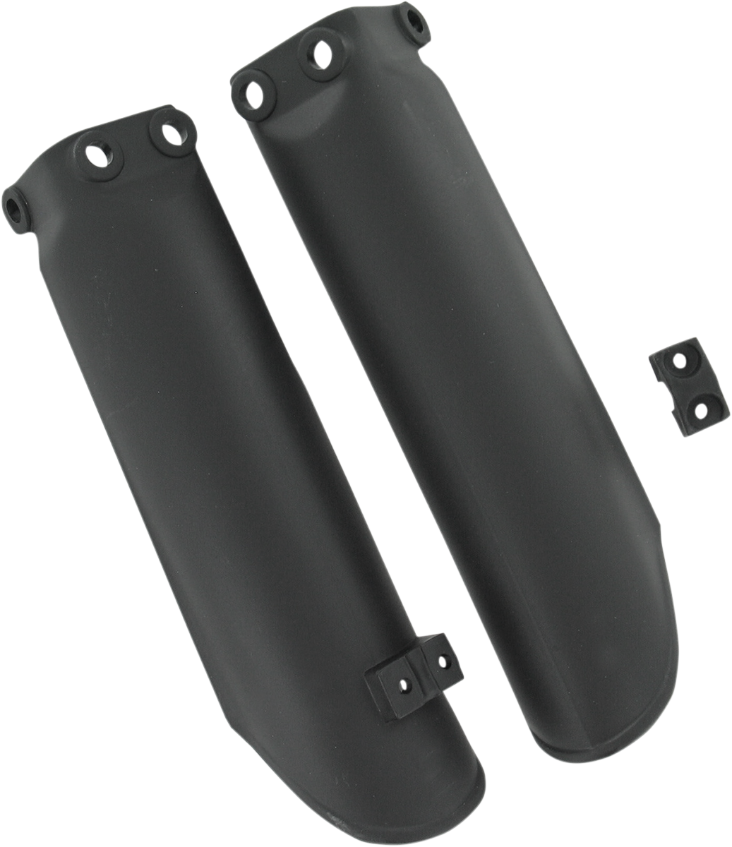 ACERBIS Lower Fork Covers for Inverted Forks - Black 2253020001