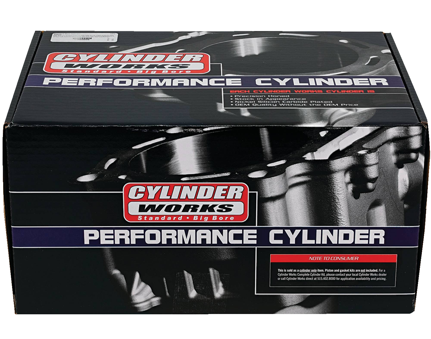CYLINDER WORKS Cylinder - Standard Polaris RZR Turbo CW60008