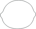 MOOSE RACING Clutch Cover Gasket 817521MSE