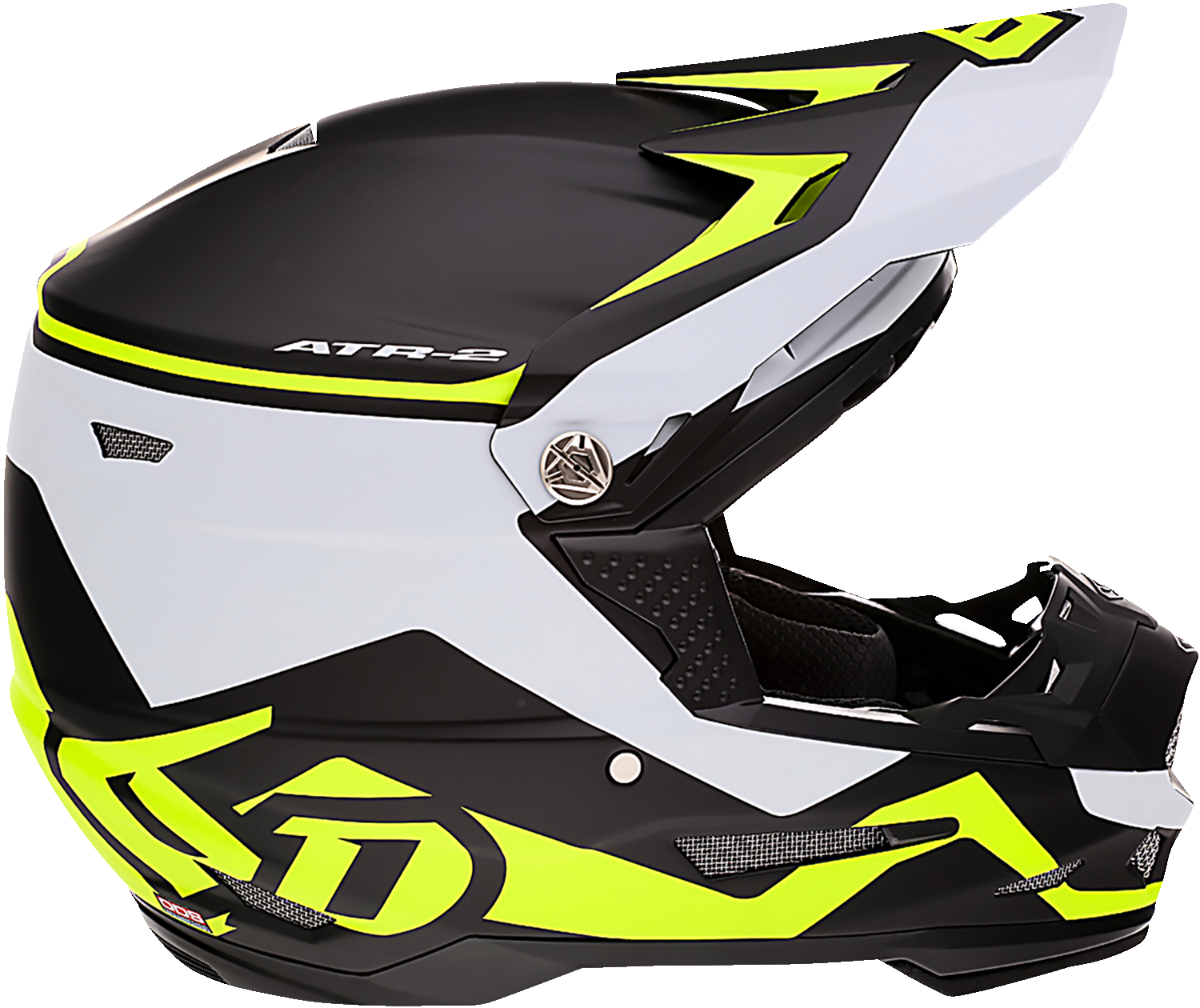 6D ATR-2 Helmet - Drive - Neon Yellow - Small 12-2765