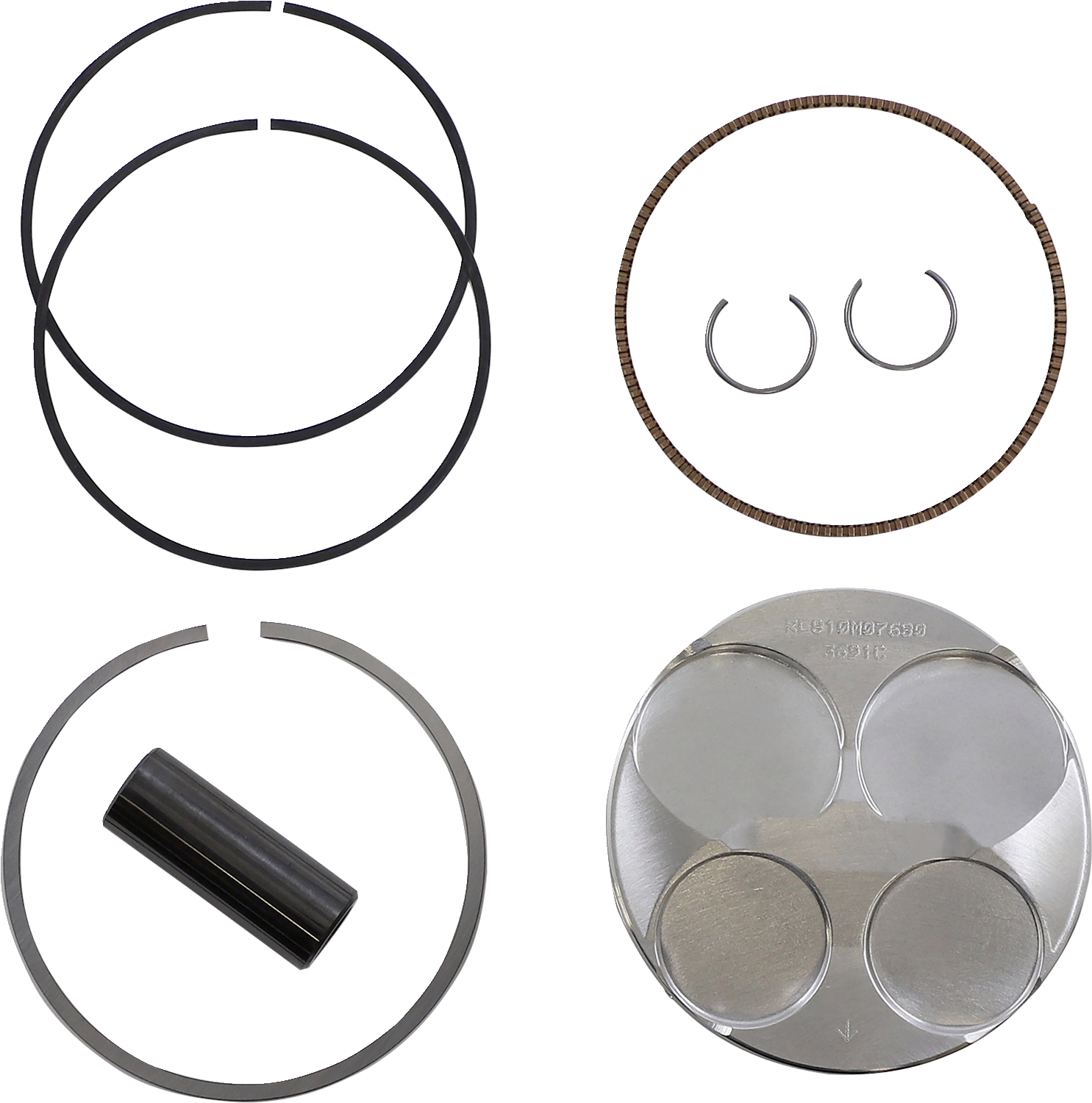 WISECO Piston Kit - Racer Elite - CRF250R 4-Stroke Series s RE810M07680
