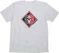 MOOSE RACING Insignia T-Shirt - White - XL 3030-22711