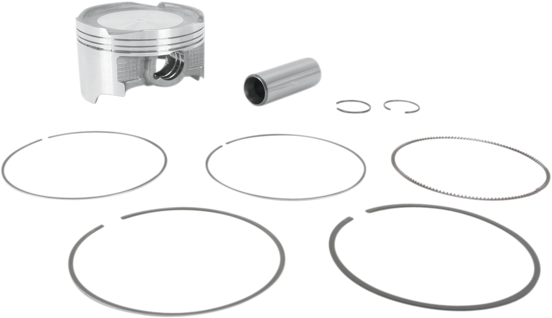 WSM Piston Assembly - Kawasaki 15F - Standard 010-845K