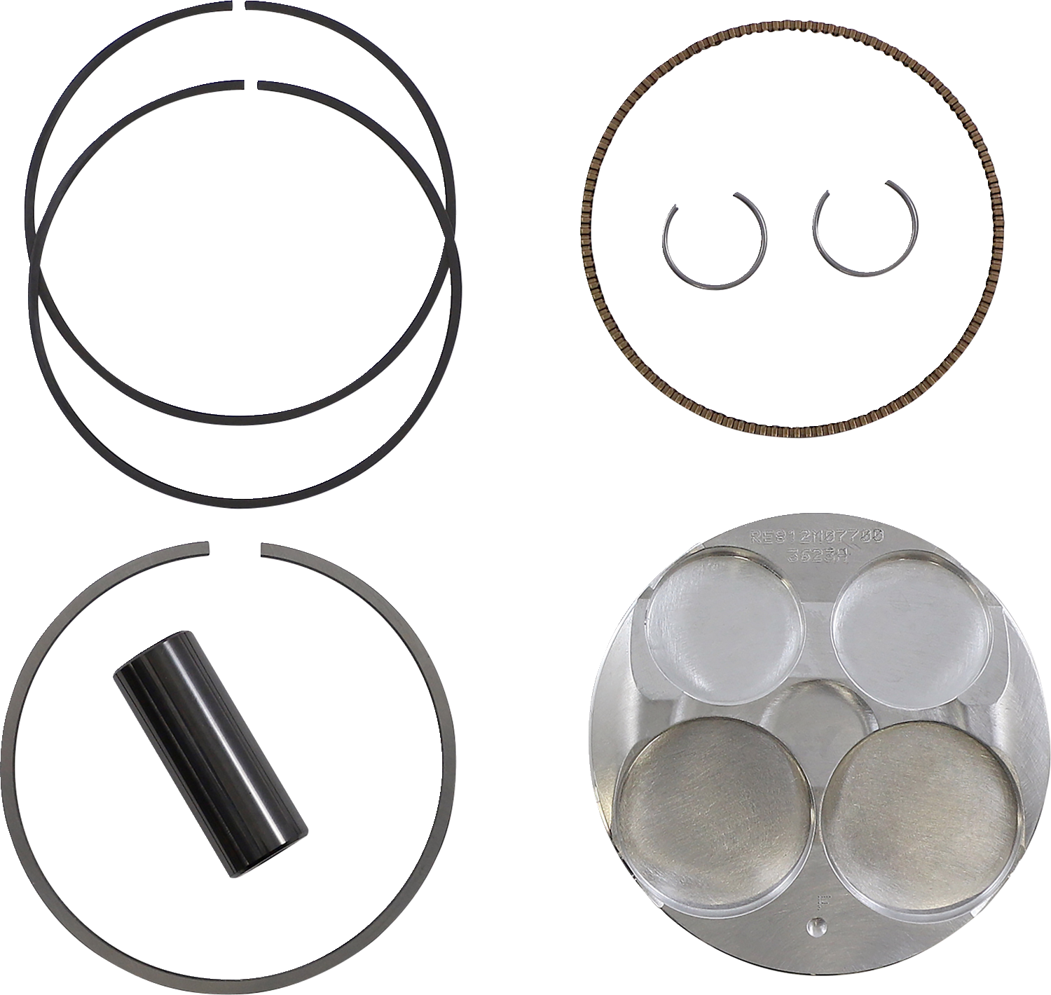 WISECO Piston Kit - Racer Elite 4-Stroke Series s RE812M07700