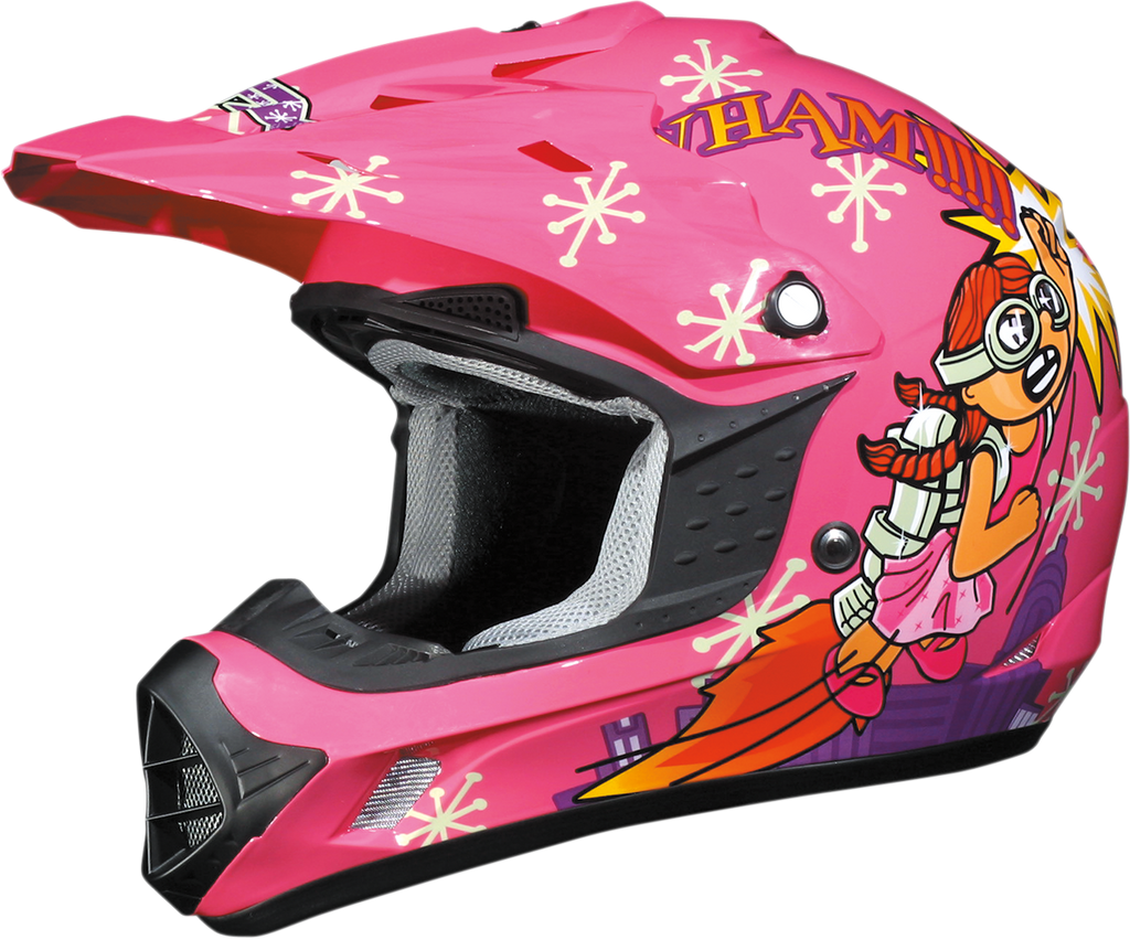 AFX FX-17Y Helmet - Rocket Girl - Large 0111-0580