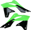 ACERBIS Radiator Shrouds - Green/Black 2314161089