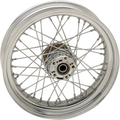 DRAG SPECIALTIES Rear Wheel - Single Disc/ABS - Chrome - 17"x4.50" - '12-'17 FXD 64549