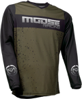 MOOSE RACING Qualifier Jersey - Olive/Black - Medium 2910-6638