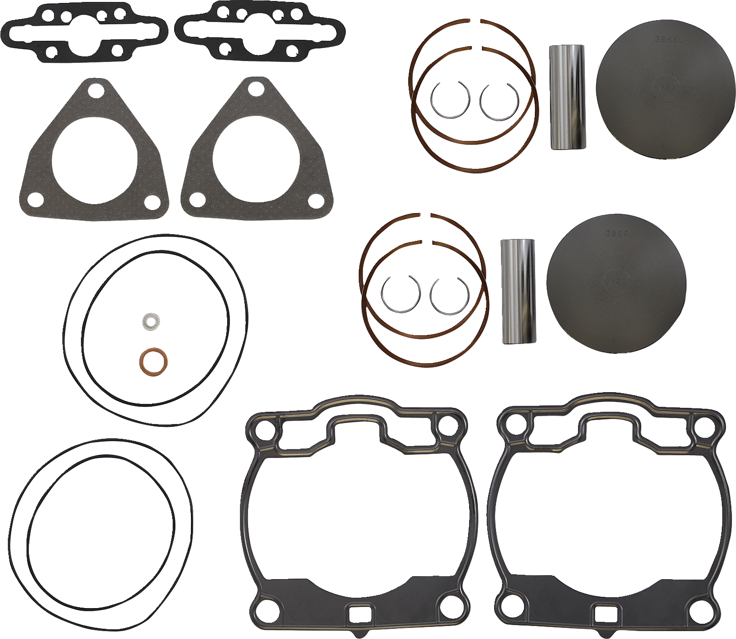 WISECO Piston Kit - Liberty 700 High-Performance SK1362