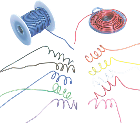 DRAG SPECIALTIES 16-Gauge Primary Wire - Yellow - 35FT DRAG-CW16Y