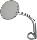 BILTWELL Mirror w/mount - Round - Chrome 6503-501-531