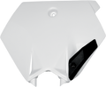 UFO Front Number Plate - White KT03078-047