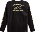 ALPINESTARS Sunday Long-Sleeve T-Shirt - Black - Medium 12137184010M