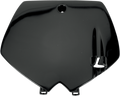 UFO Front Number Plate - Black KT03071-001