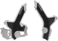 ACERBIS X-Grip Frame Guards - Gray/Black - CRF300 2979621019