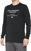 100% Throunn Long-Sleeve T-Shirt - Black - Small 35022-001-10