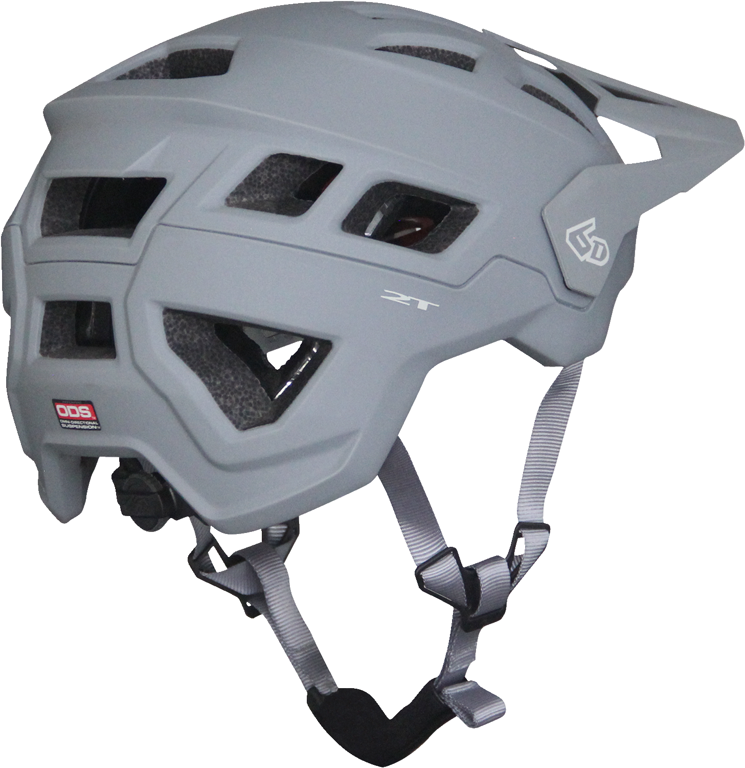 6D ATB-2T Helmet - Ascent - Gray Matte - XL/2XL 23-0088