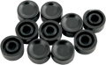 DRAG SPECIALTIES Button Cap - Horn/Start - Short - Black 26-0193-BC101