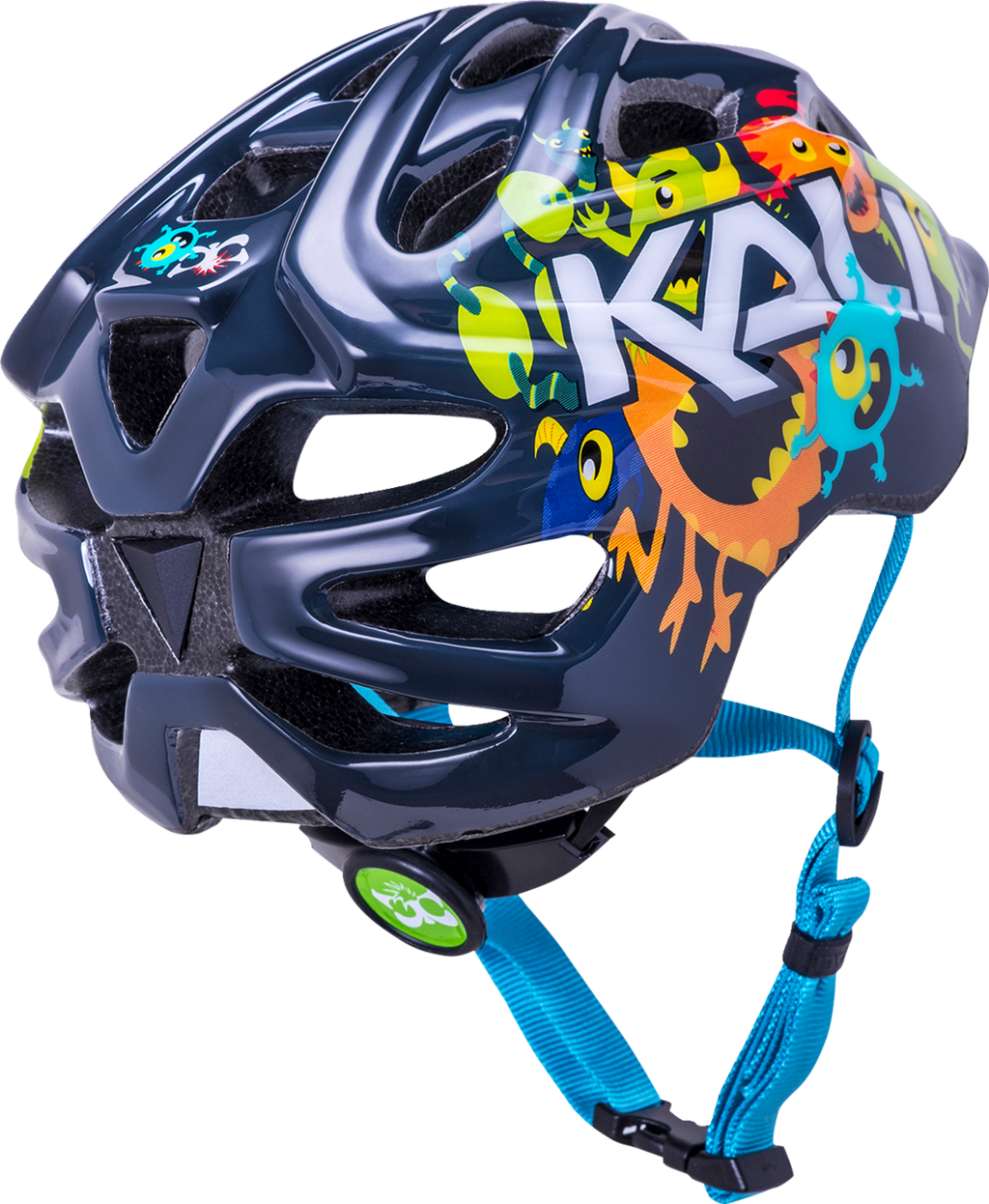 KALI Child Chakra Helmet - Monsters - Black - Small 221020425