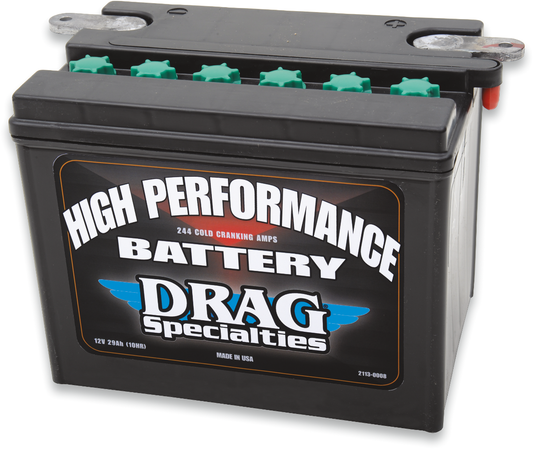 DRAG SPECIALTIES High Performance Battery - YHD12 NOT MADE IN USA DRGM22H12