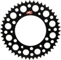 RENTHAL Twinring™ Rear Sprocket - 48 Tooth - Black 1500-520-48GPBK
