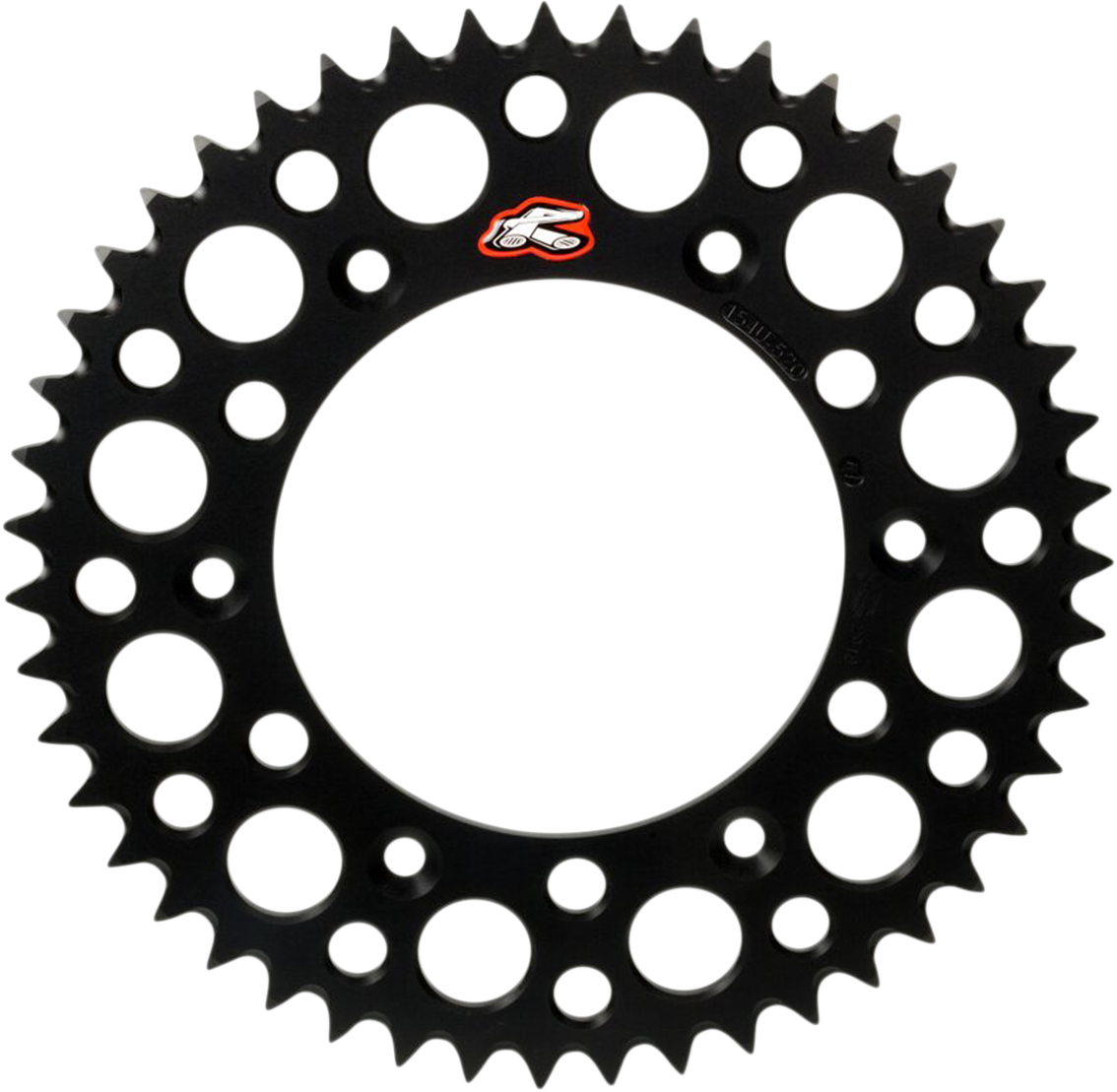 RENTHAL Twinring™ Rear Sprocket - 48 Tooth - Black 1500-520-48GPBK