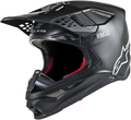 ALPINESTARS S.Tech S-M10 Solid Helmet Carbon Black Lg 8300319-1300-LG