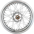 DRAG SPECIALTIES Rear Wheel - Single Disc/ABS - Chrome - 16"x3.00" - '12-'17 Softail 64546