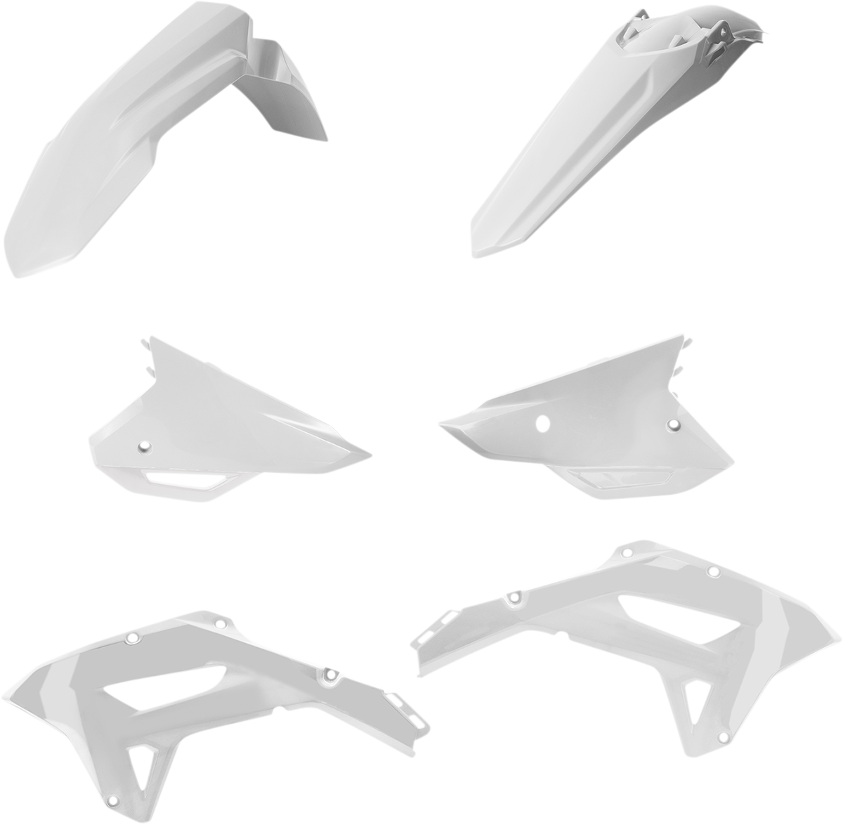 ACERBIS Standard Replacement Body Kit - White 2861790002