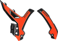 ACERBIS X-Grip Frame Guards - OEM '16 Orange/Black - KTM 2975045229