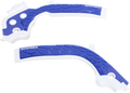ACERBIS X-Grip Frame Guards - White/Blue 2449531029