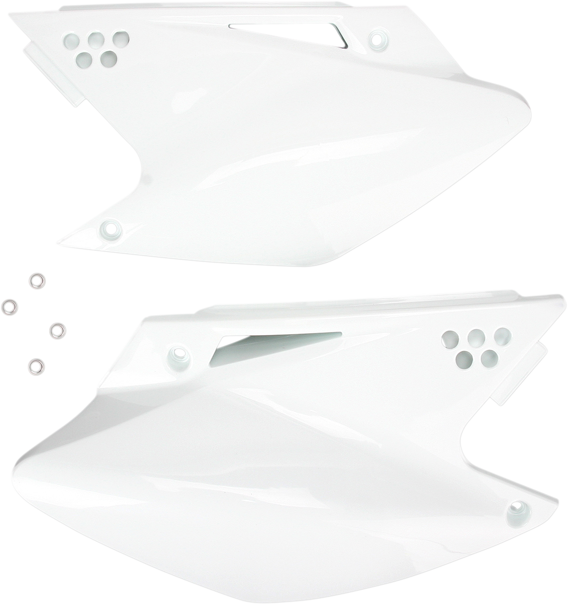 ACERBIS Side Panels - White 2043410002