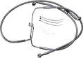 DRAG SPECIALTIES Brake Line - +4" - Stainless Steel - FXDF '08-'17 660325-4