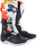 ALPINESTARS Tech 3 Boots - Black/White/Orange - US 9 2013018-1238-9