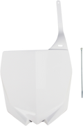 UFO Restyled Number Plate - White - YZ YA04832-046