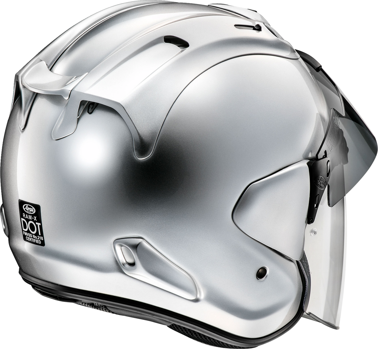 ARAI Ram-X Helmet - Aluminum Silver - Large 0104-2931