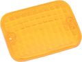 DRAG SPECIALTIES Replacement Rectangular Lens - Amber 165177