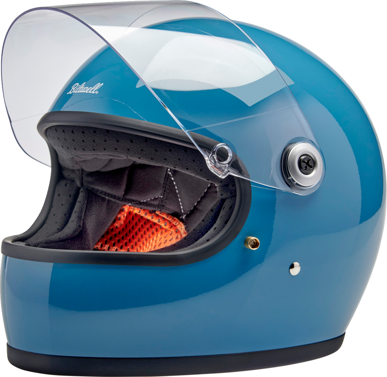 BILTWELL Gringo S Helmet - Gloss Dove Blue - 2XL 1003-165-506